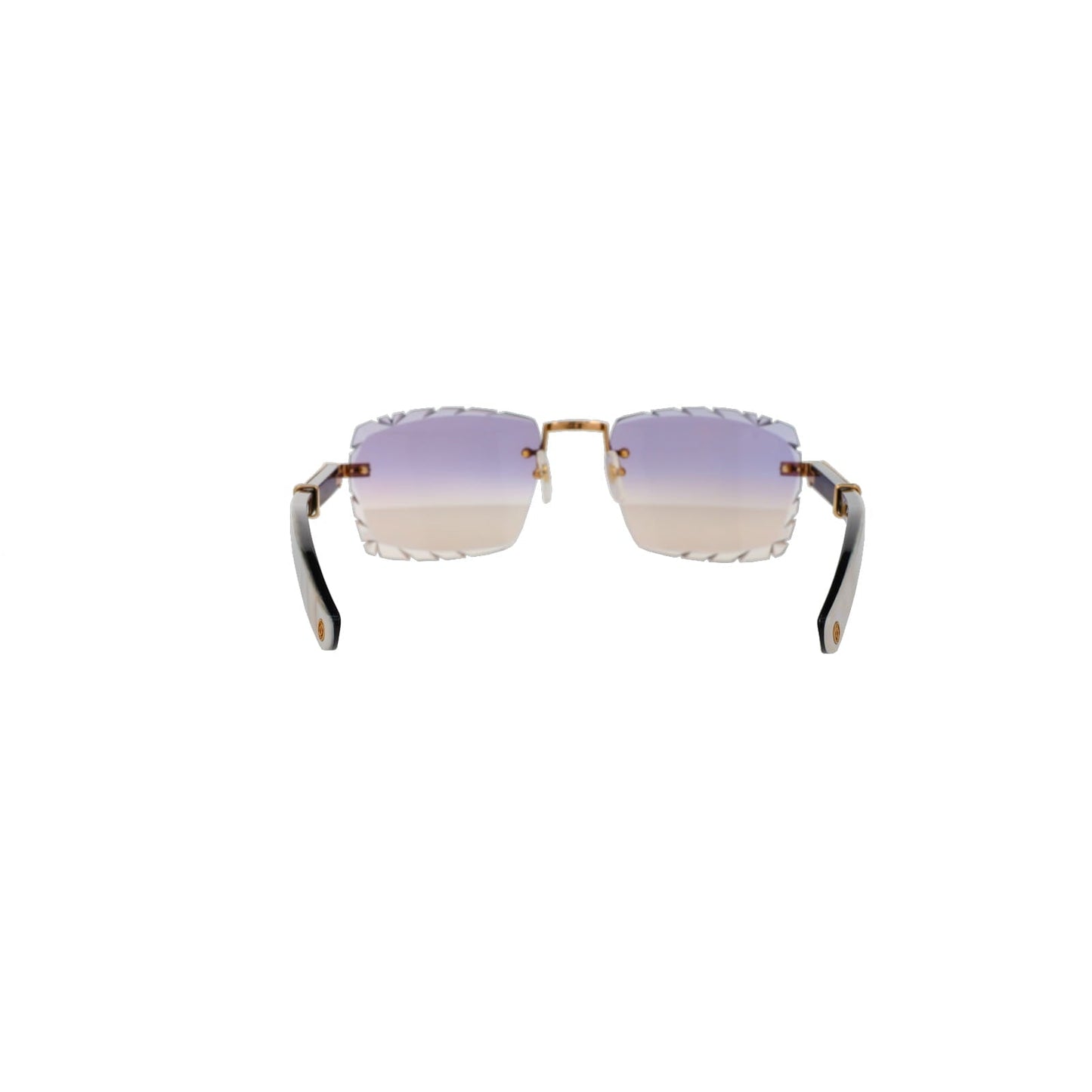 Cartier Custom Première de Cartier White Sunglasses by MEG