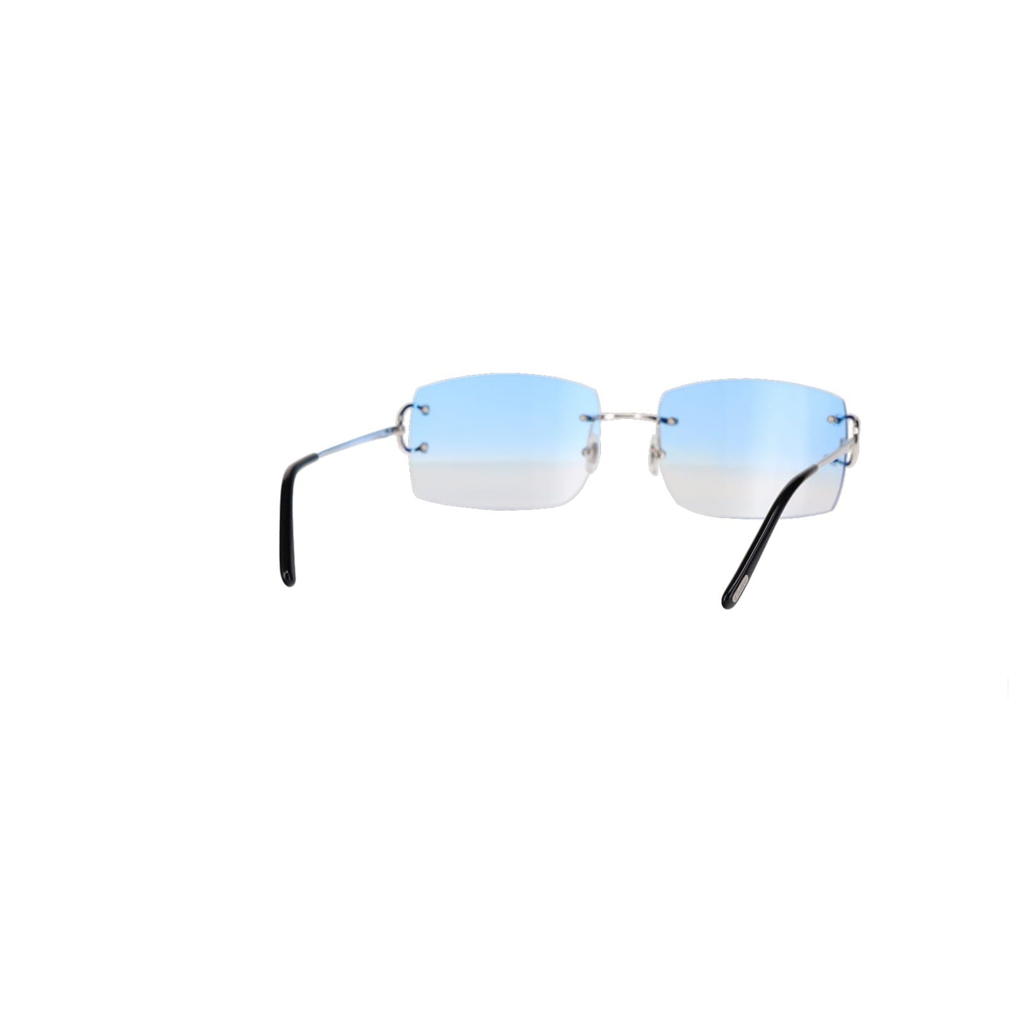 Cartier Custom Double C Brooklyn Platinum Sunglasses by MEG