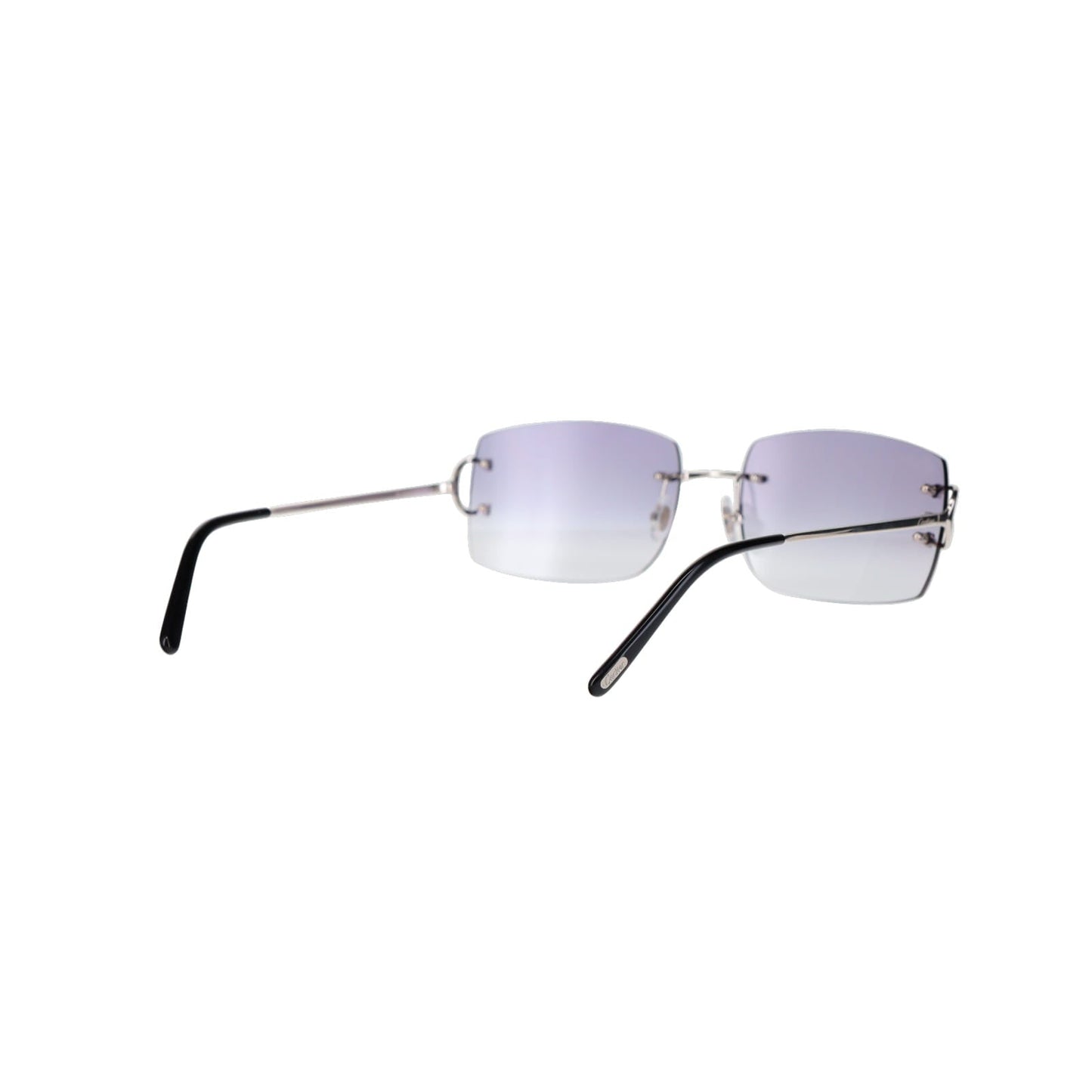 Cartier Custom Double C Brooklyn Platinum Sunglasses by MEG
