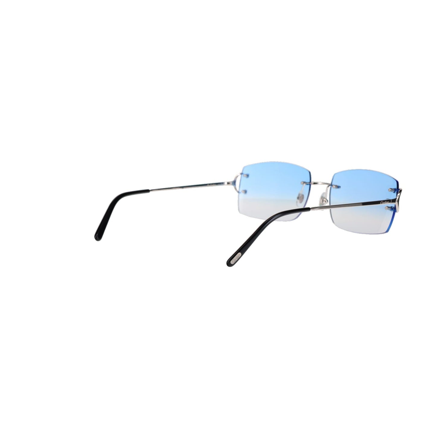 Cartier Custom Double C Brooklyn Platinum Sunglasses by MEG