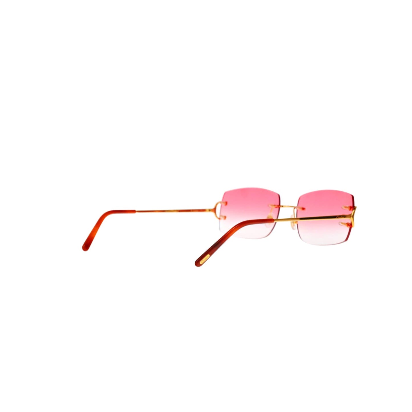 Cartier Custom Double C Brooklyn Gold Sunglasses by MEG