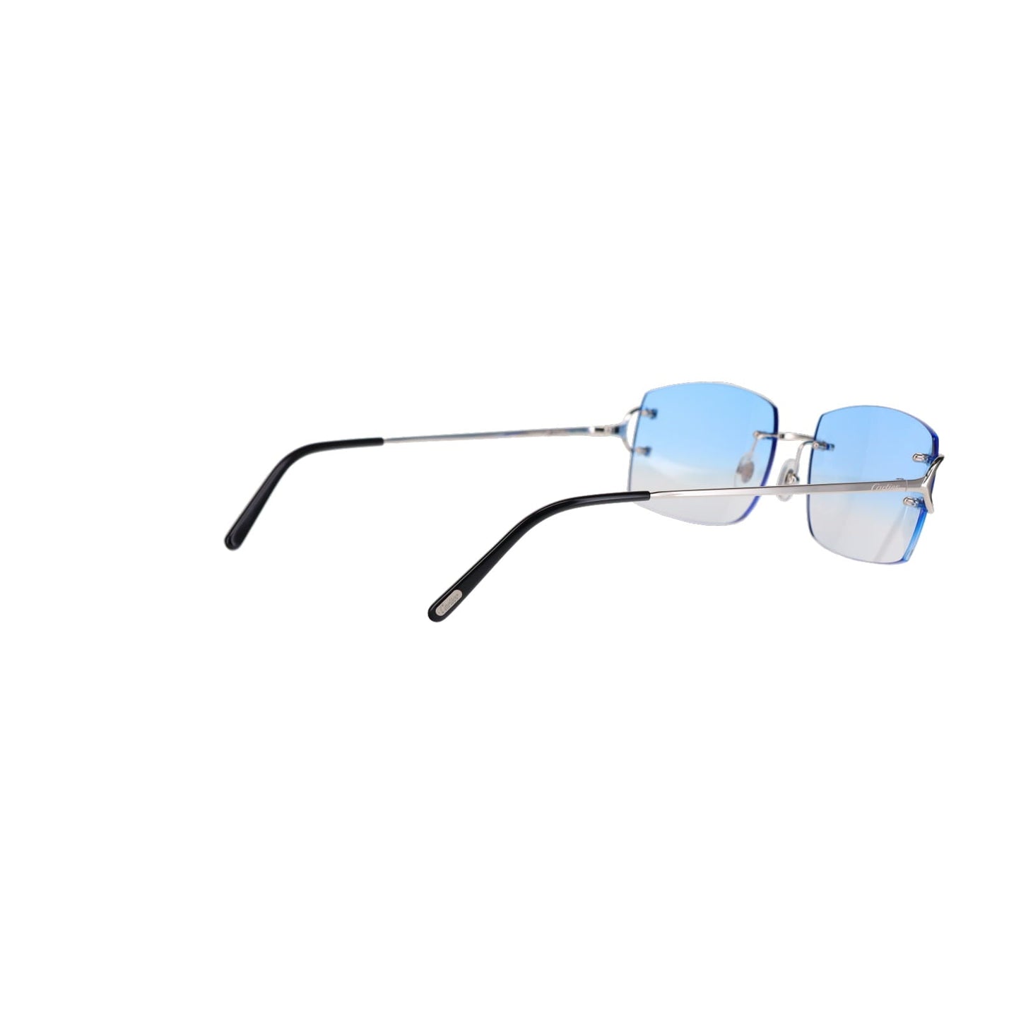 Cartier Custom Double C Brooklyn Platinum Sunglasses by MEG