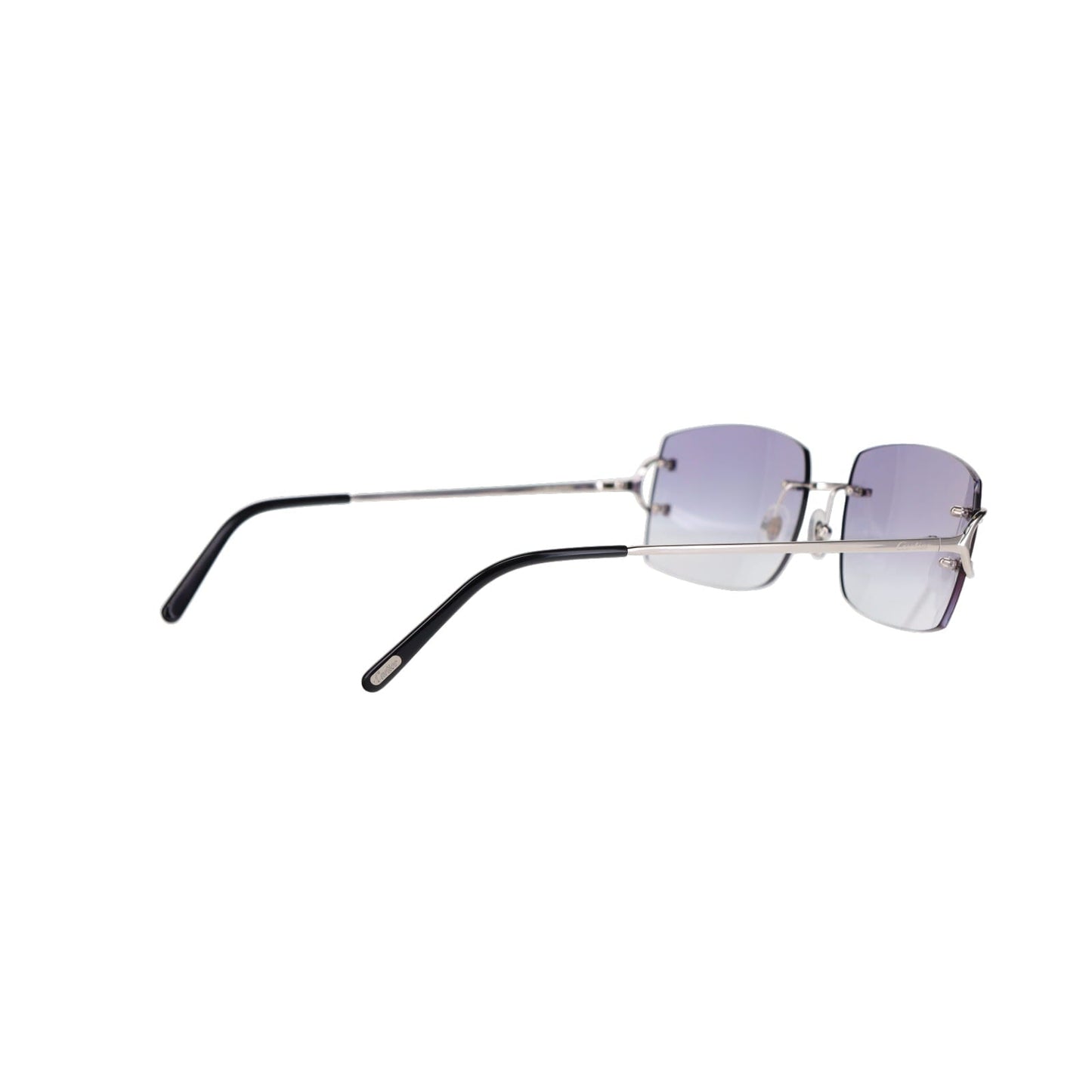 Cartier Custom Double C Brooklyn Platinum Sunglasses by MEG