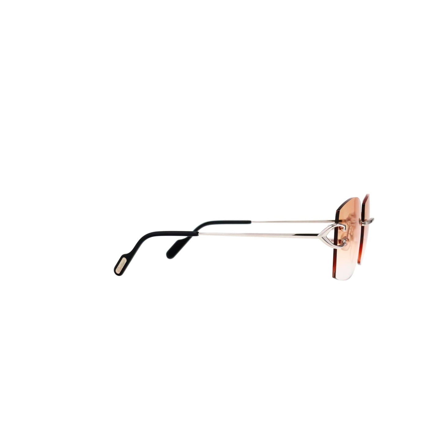Cartier Custom Vintage Double C Mykonos Platinum Sunglasses by MEG