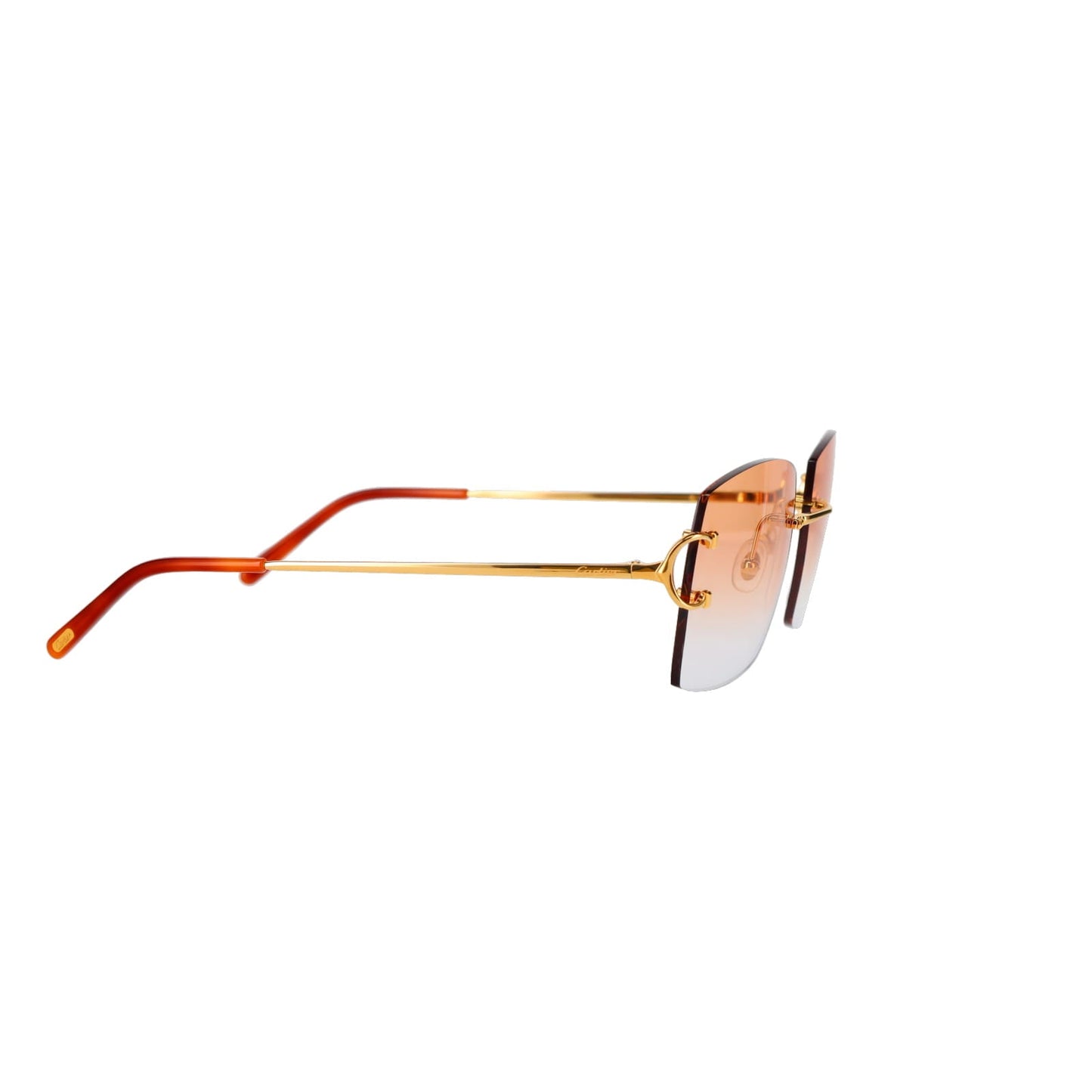 Cartier Custom Double C Mykonos Gold Sunglasses by MEG