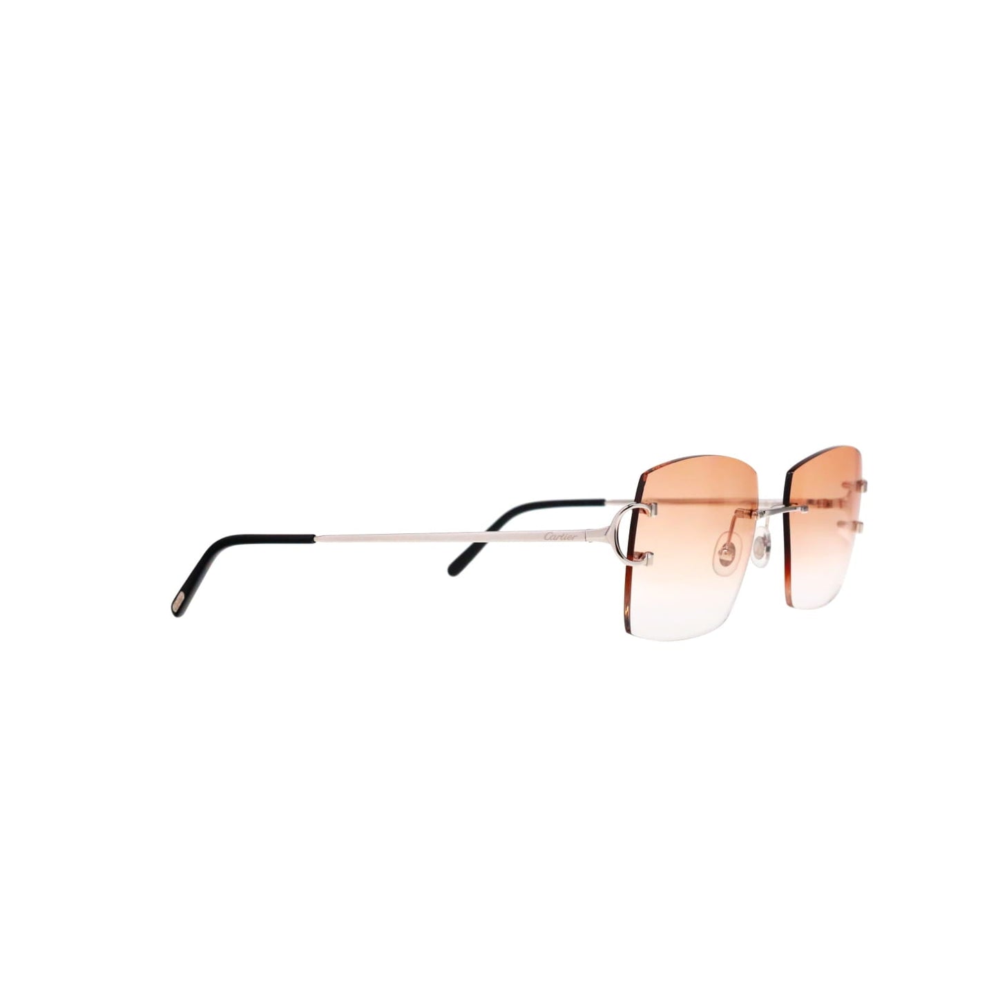 Cartier Custom Double C Mykonos Platinum  Sunglasses by MEG