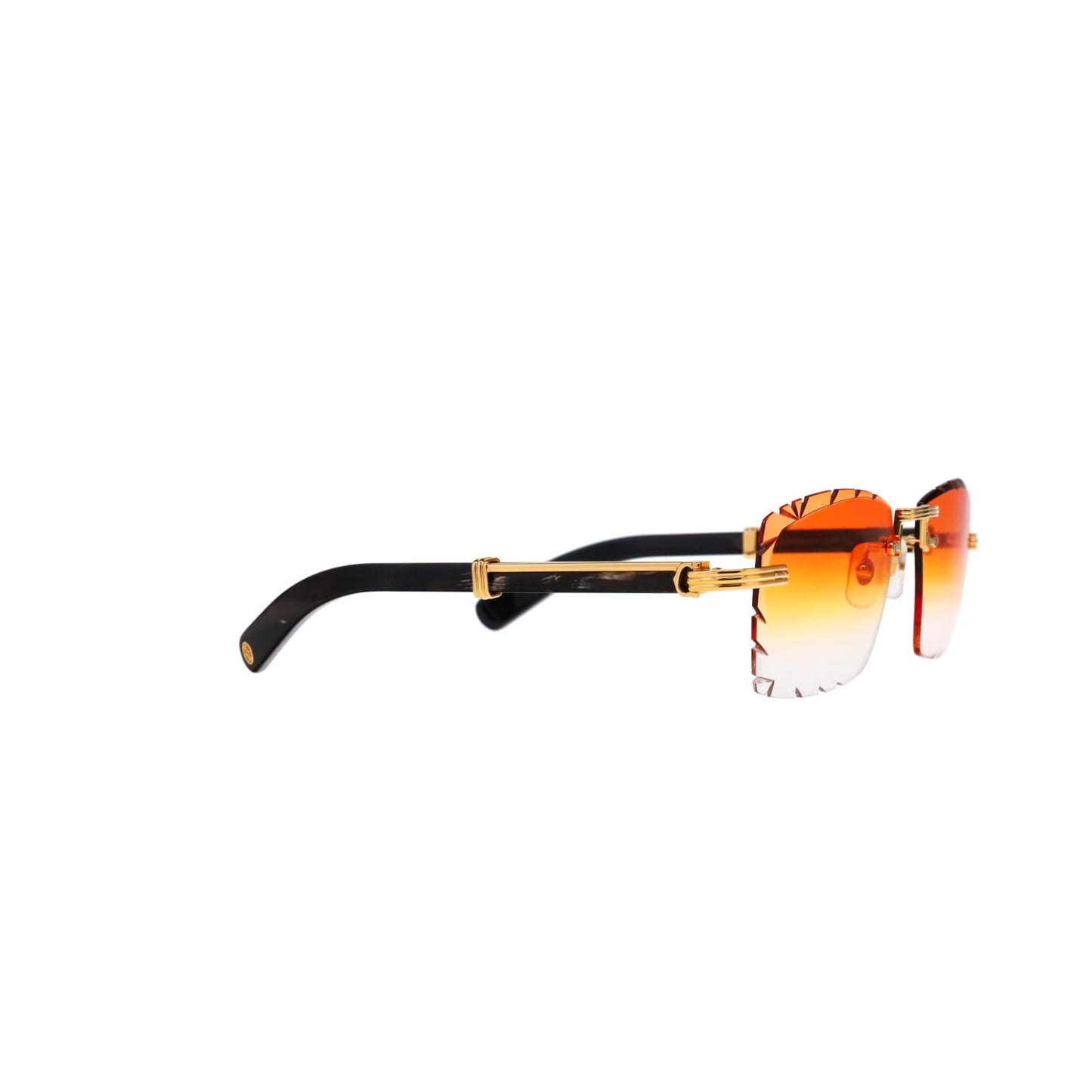Cartier Custom Première de Cartier Black Sunglasses by MEG