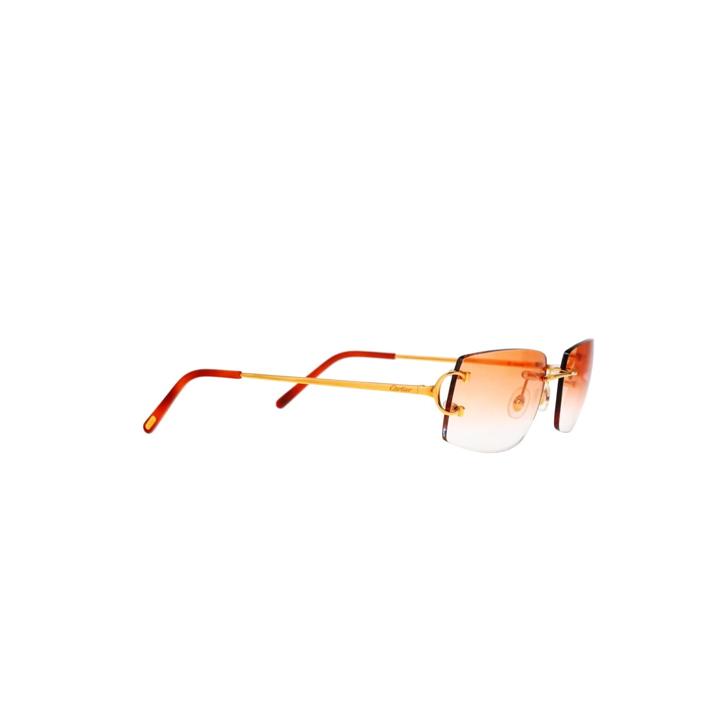Cartier Custom Double C Brooklyn Gold Sunglasses by MEG