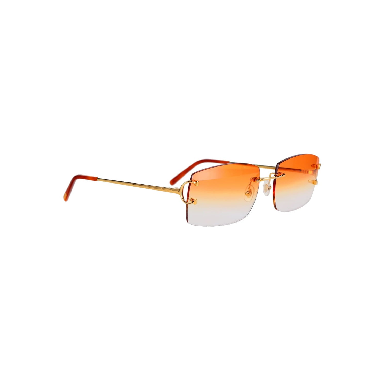Cartier Custom Double C Brooklyn Gold Sunglasses by MEG