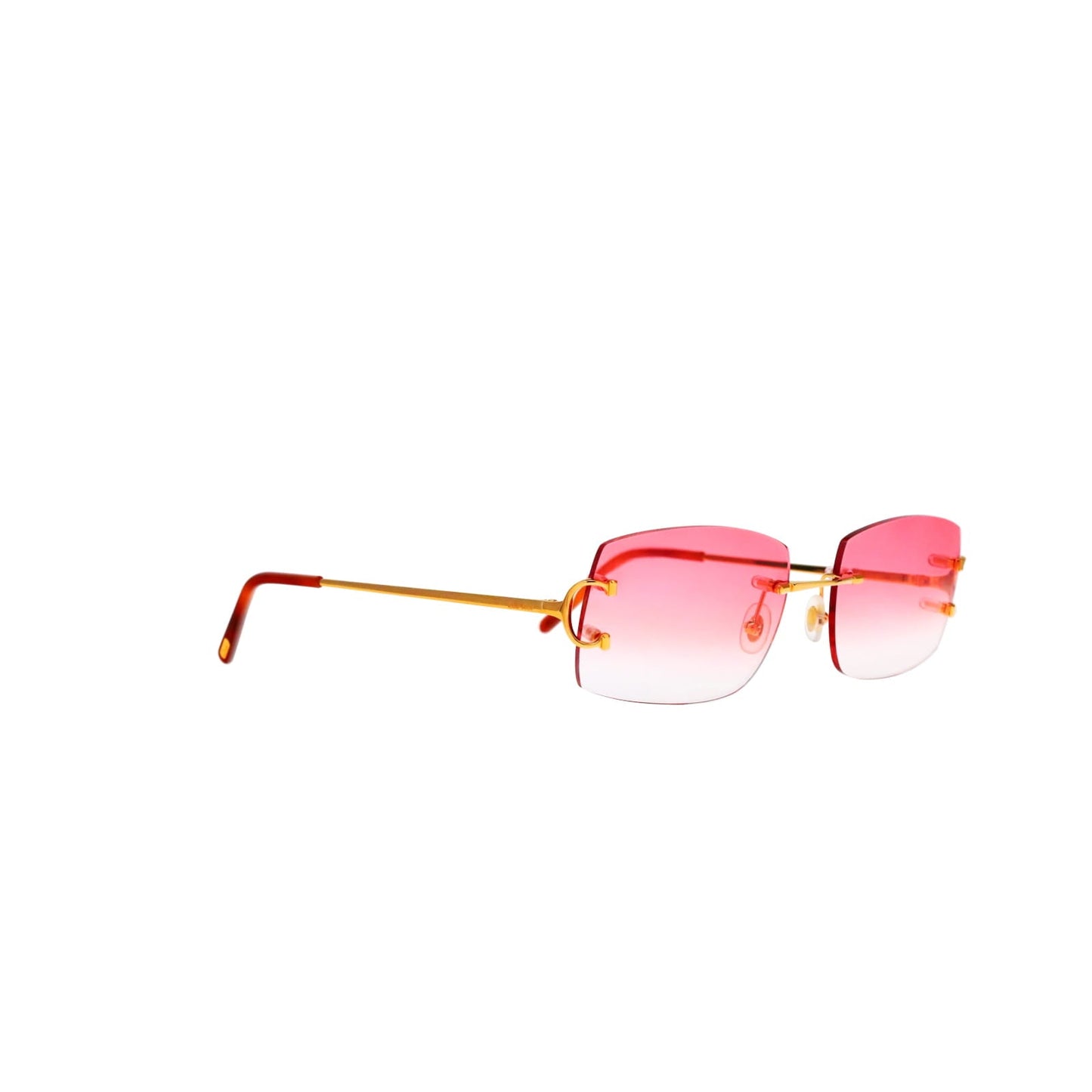 Cartier Custom Double C Brooklyn Gold Sunglasses by MEG