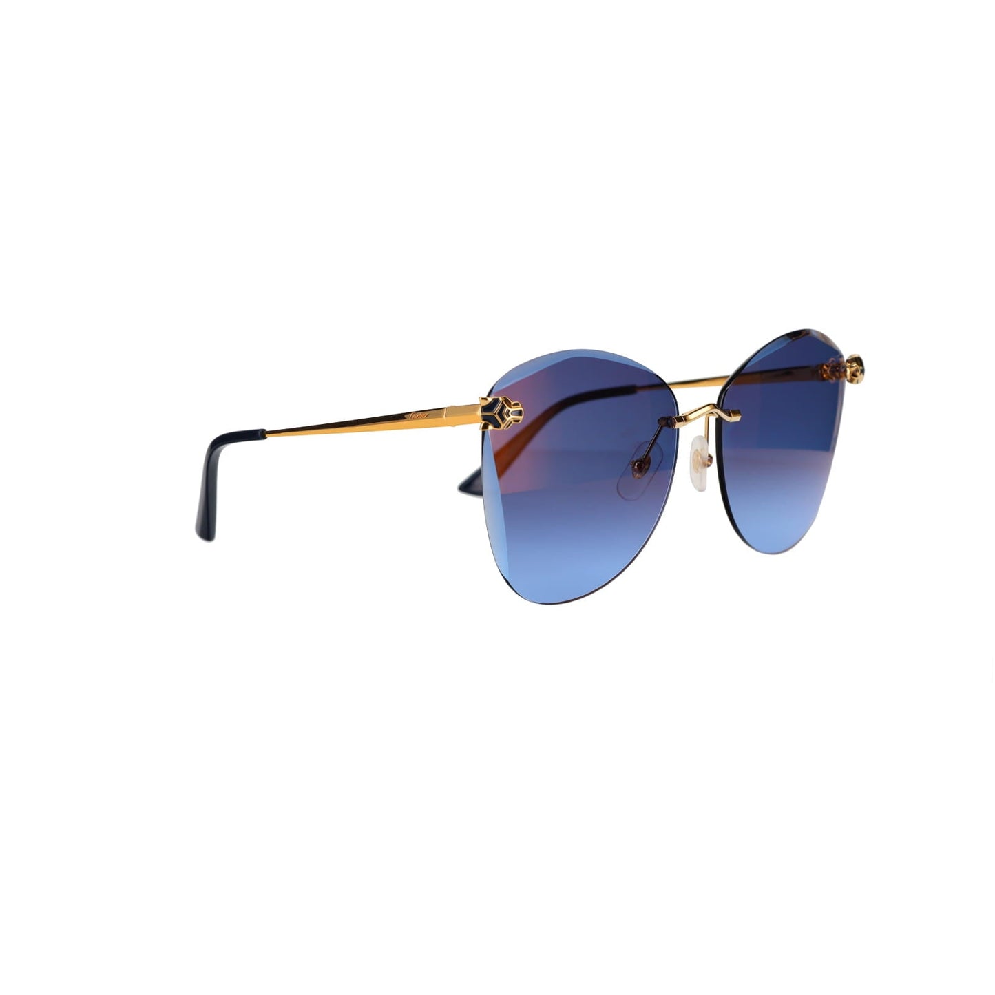 CT0398S Cat-eye Panthère Sunglasses