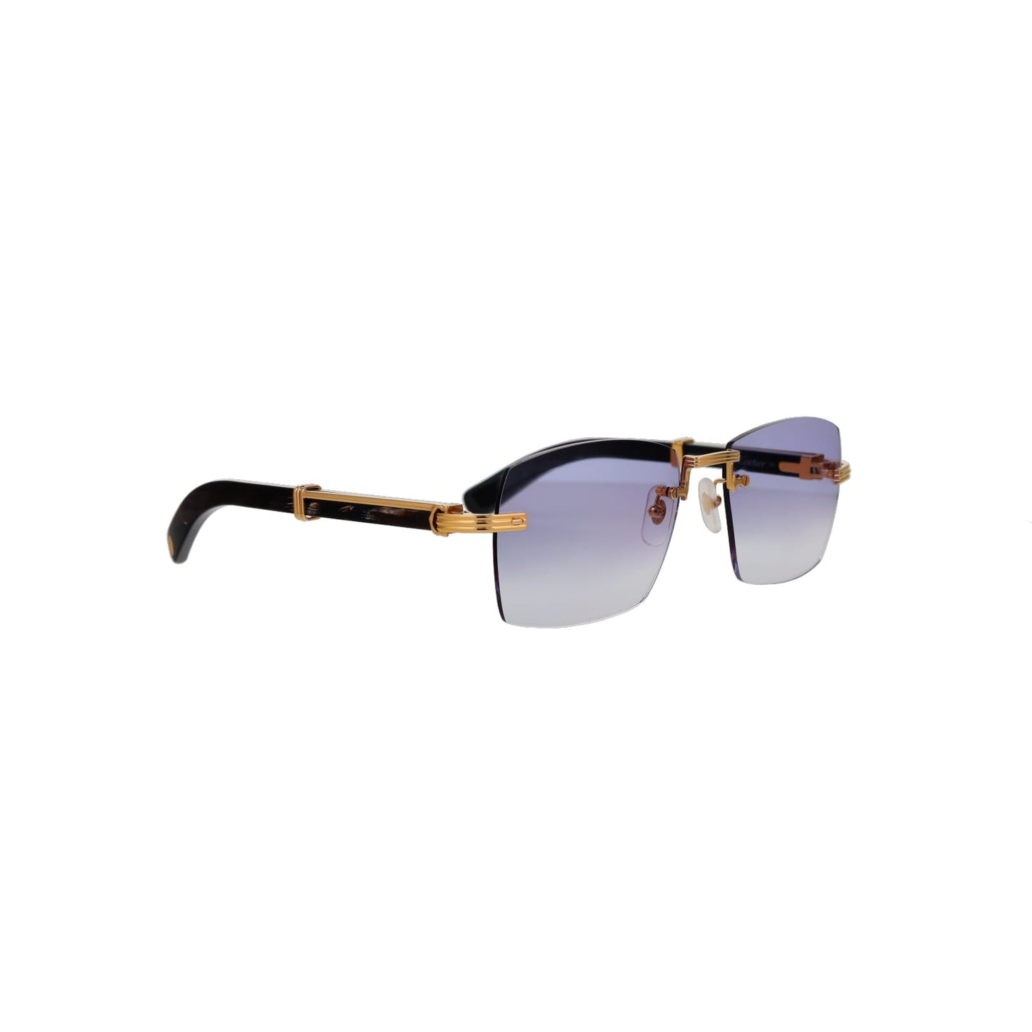 Cartier Custom Première de Cartier Black Sunglasses by MEG
