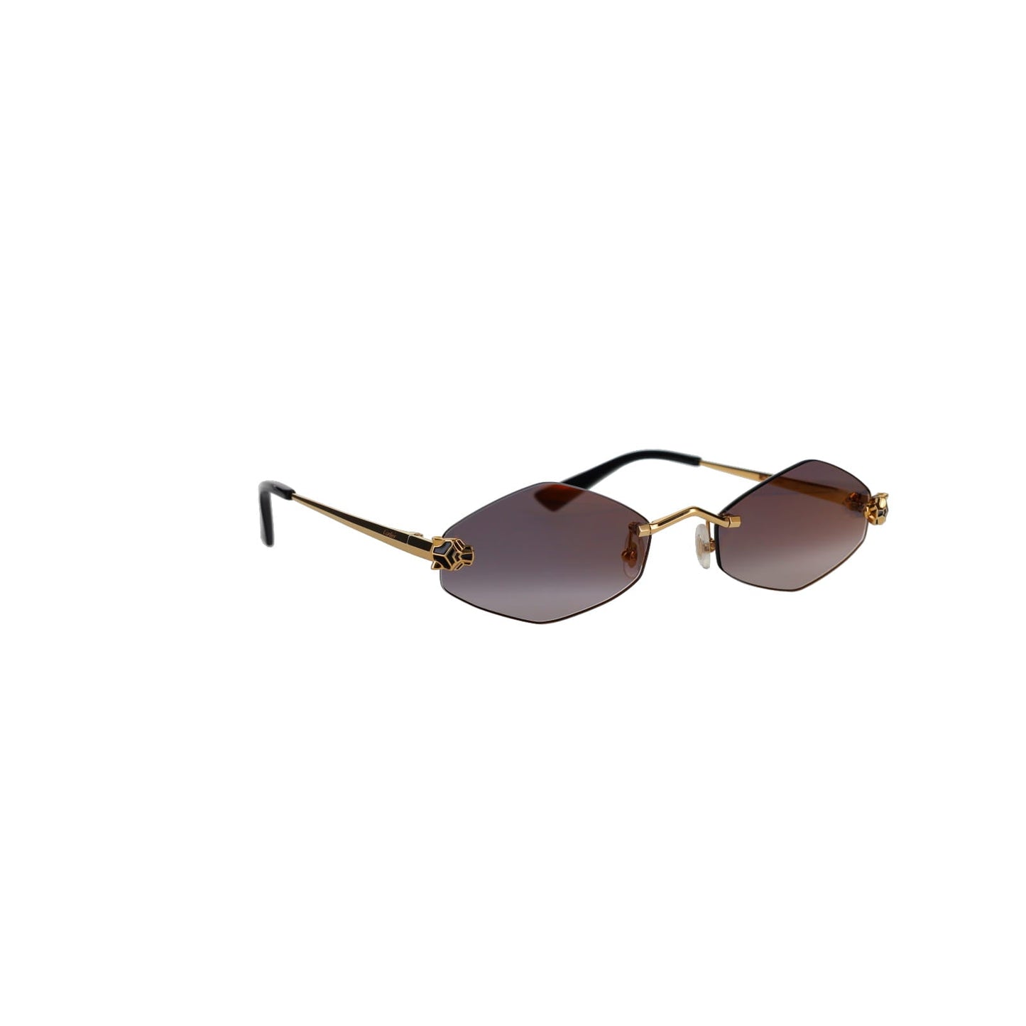 CT0433S Hexagonal Panthère Sunglasses