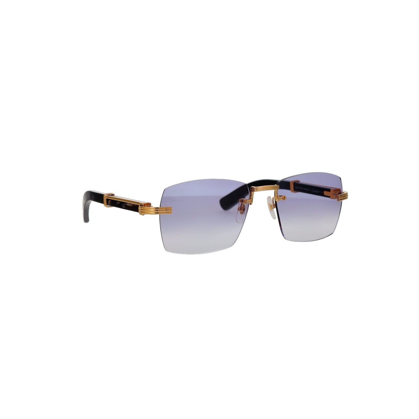 Cartier Custom Première de Cartier Black Sunglasses by MEG