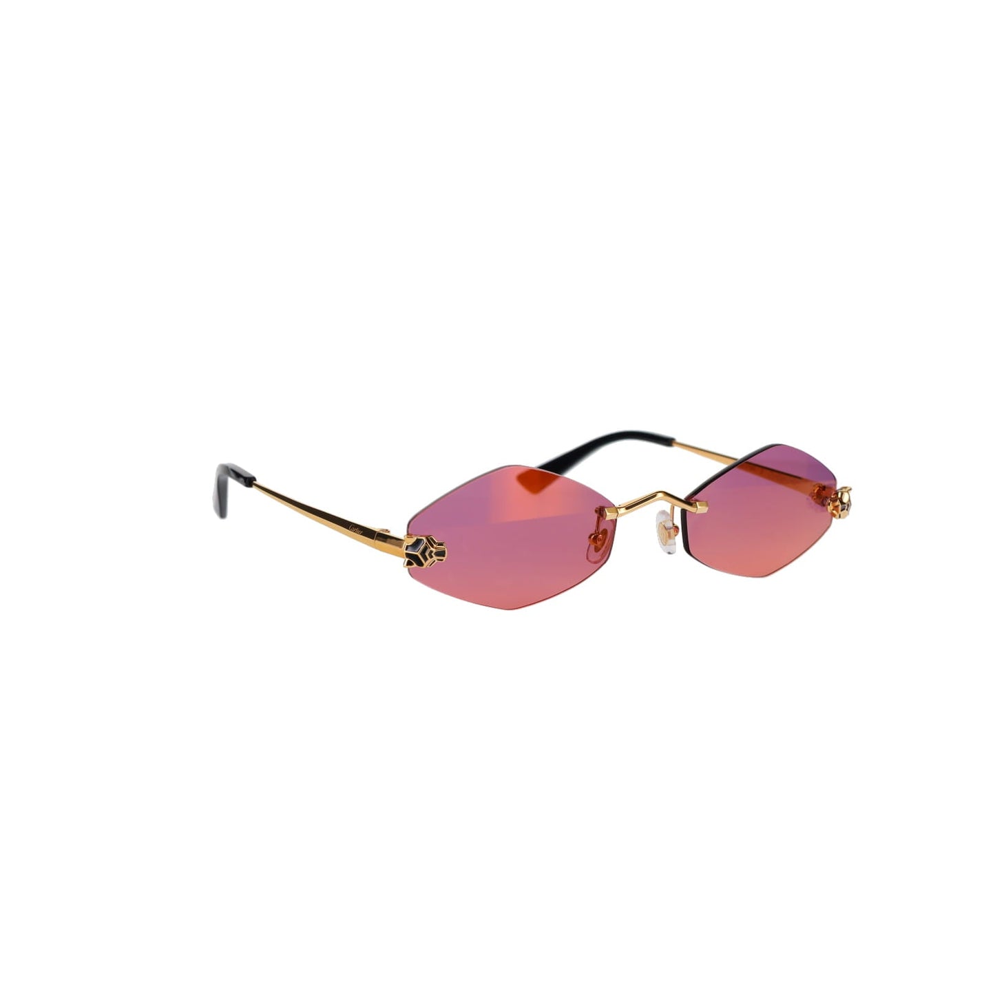 CT0433S Hexagonal Panthère Sunglasses