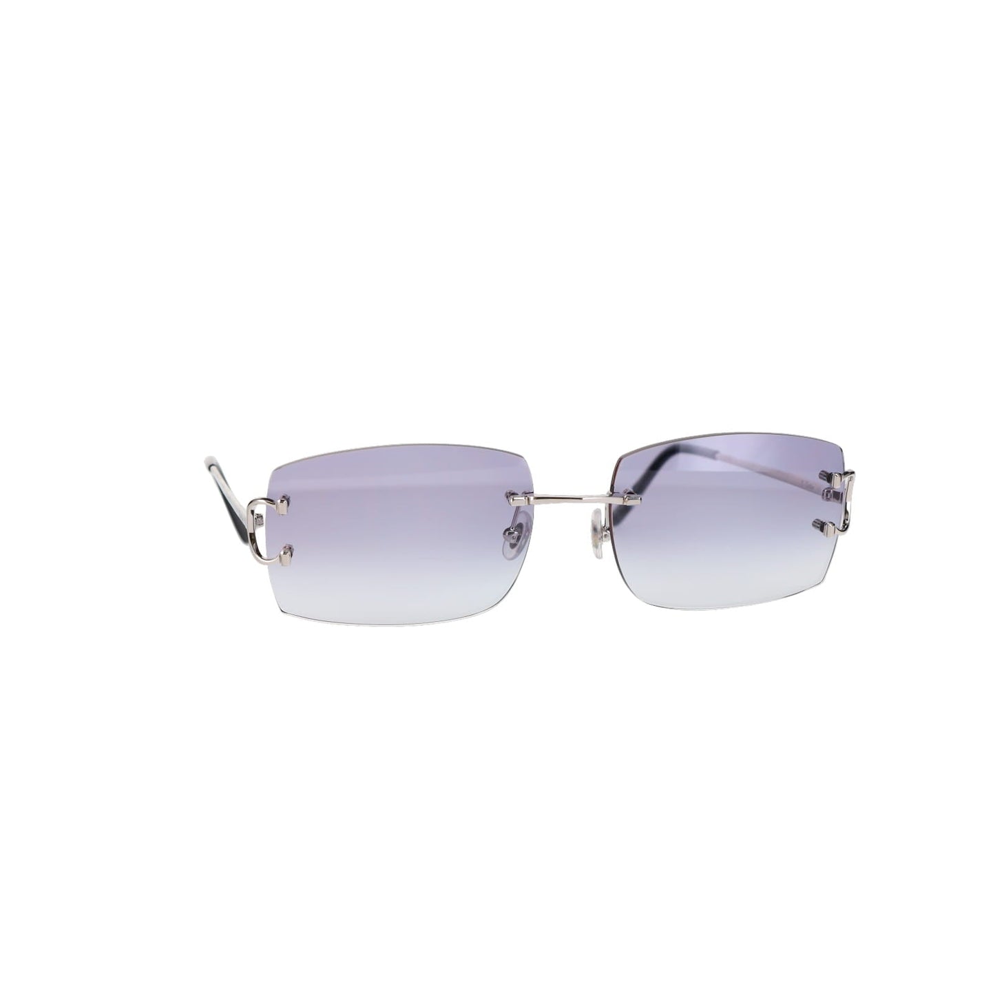 Cartier Custom Double C Brooklyn Platinum Sunglasses by MEG