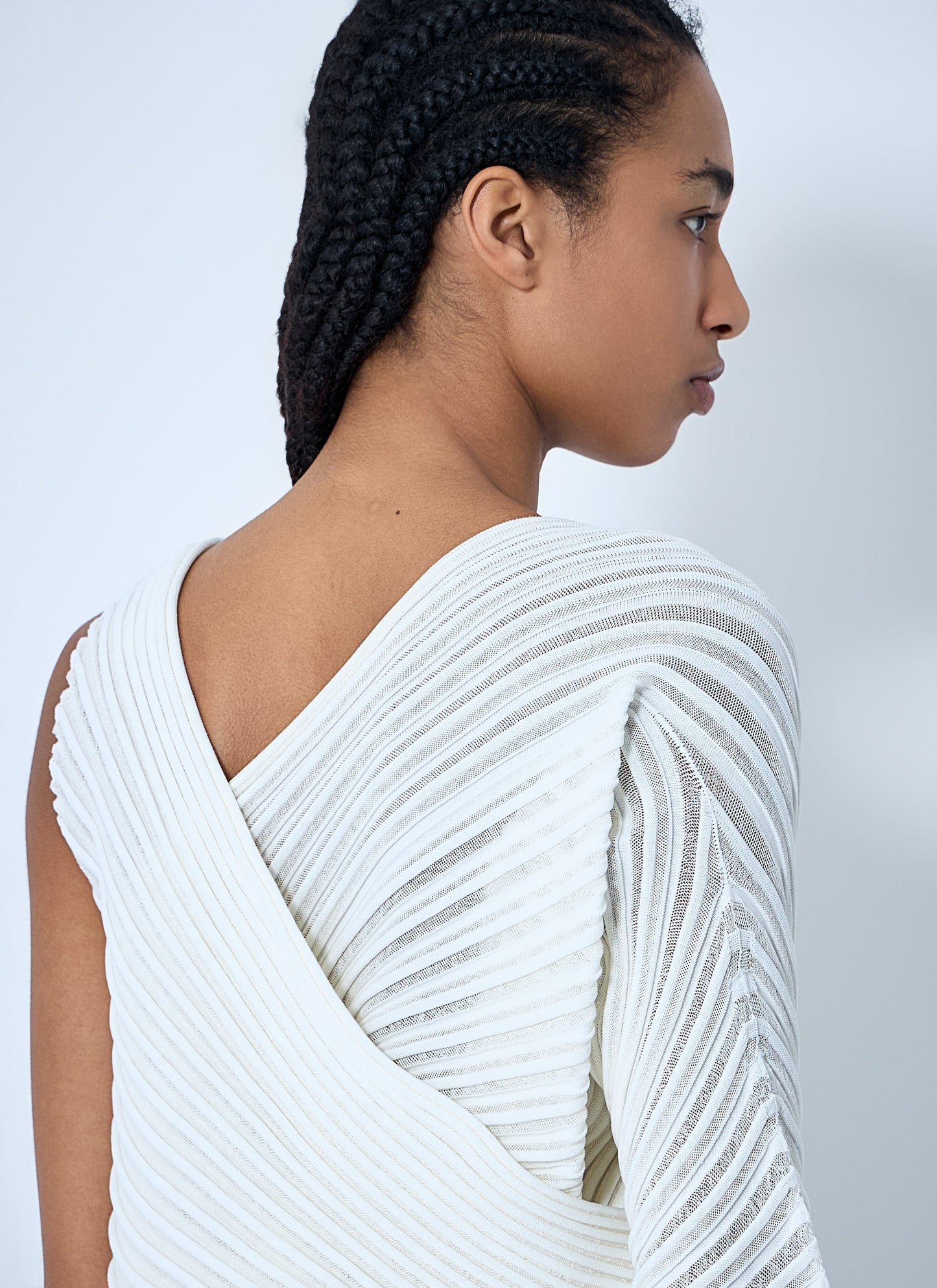 Issey Miyake Women Stream Knit Top