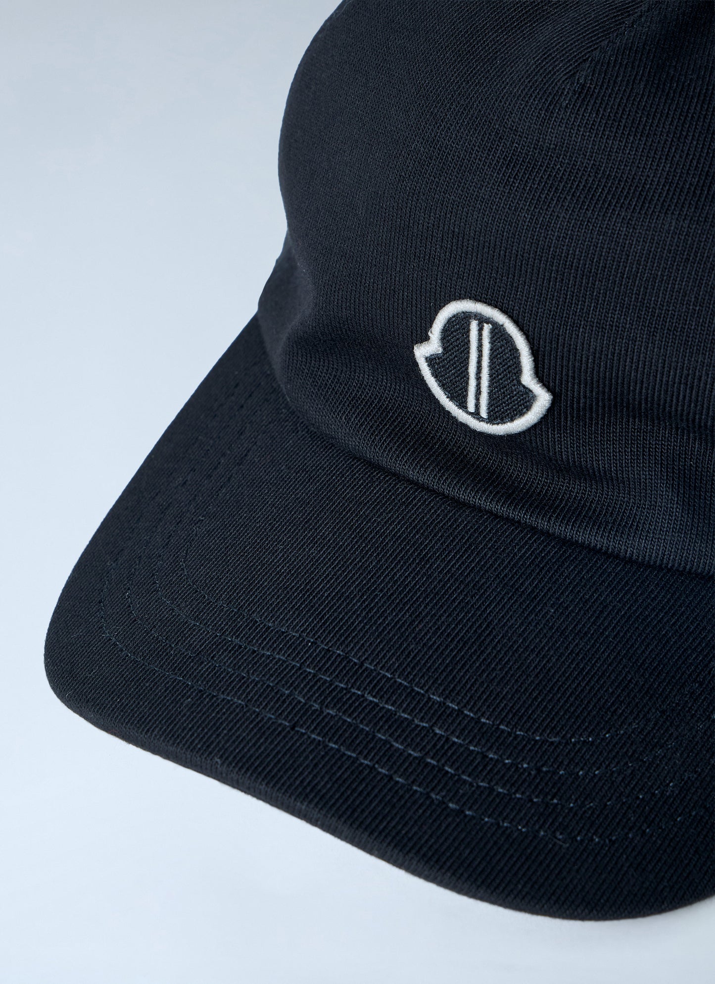 Moncler + Rick Owens Men Embroidered Logo Baseball Cap