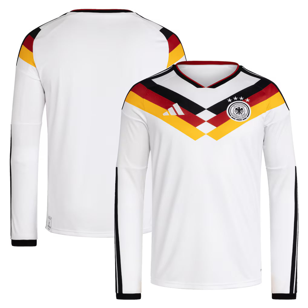 Germany National Team  FIFA x World Cup 2026 Home Long Sleeve Jersey - White