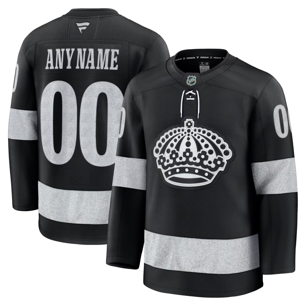 Los Angeles Kings Alternate Premium Custom Jersey - Black