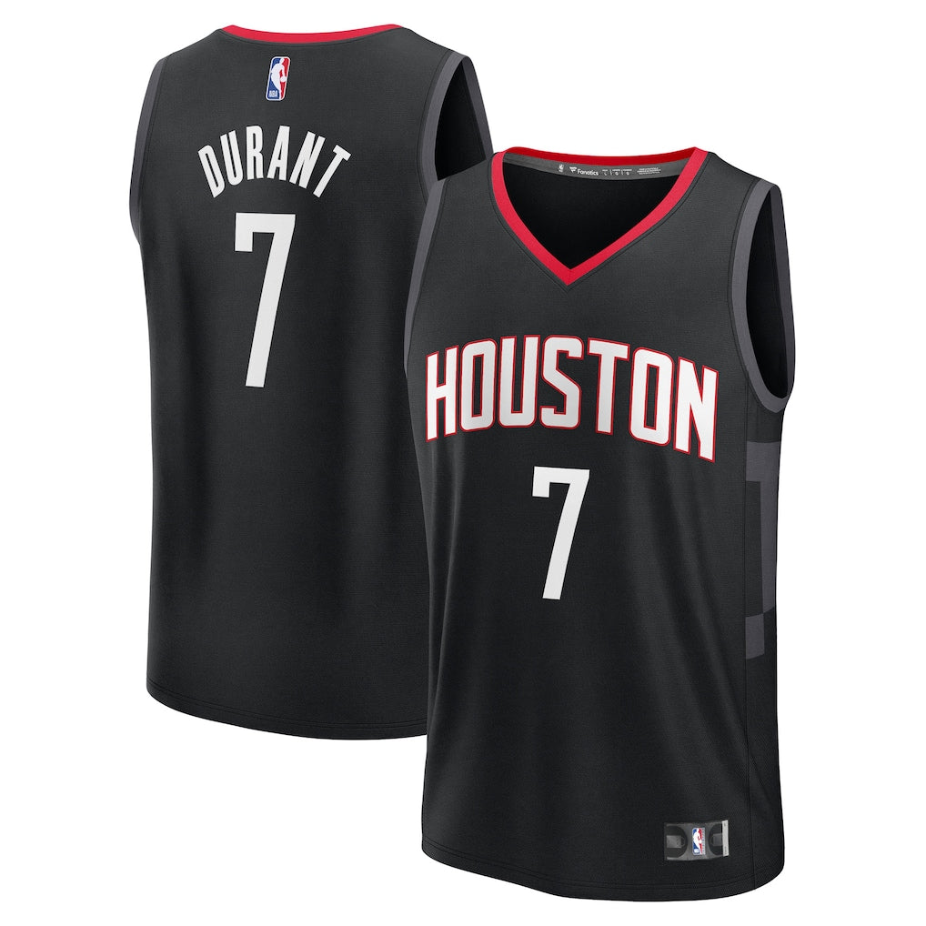 Kevin Durant Houston Rockets Fanatics Fast Break Player Jersey - Statement Edition - Black