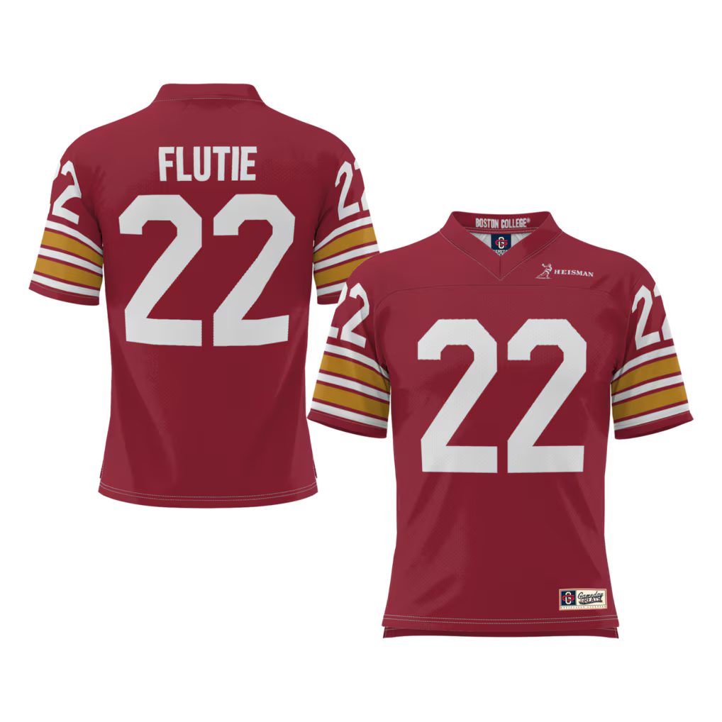 Doug Flutie Boston College Eagles GameDay Greats Heisman Football Jersey - Maroon