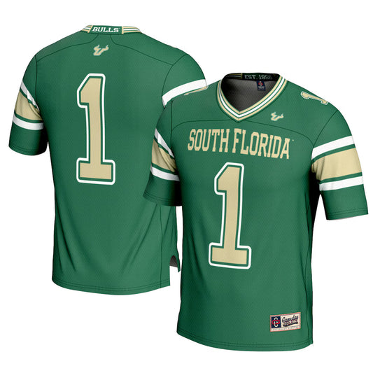 #1 South Florida Bulls GameDay Greats Football Jersey - Green
