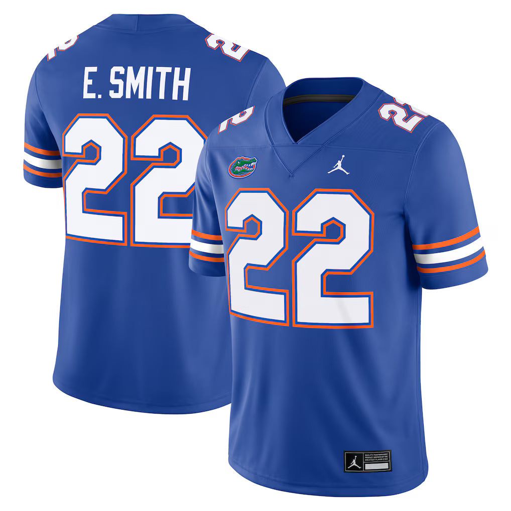 Emmitt Smith Florida Gators Alumni Player Game Jersey - Royal