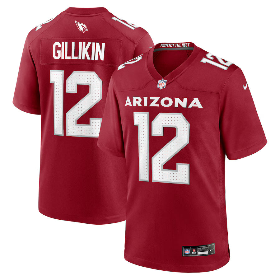 Blake Gillikin Arizona Cardinals Team Game Jersey - Cardinal