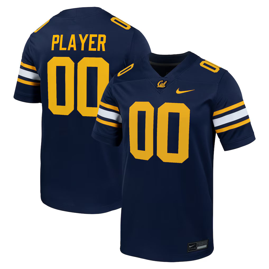 Cal Bears NIL Pick-A-Player Football Game Jersey - Navy