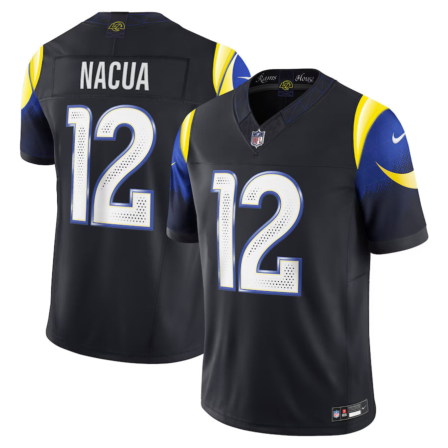 Puka Nacua Los Angeles Rams 2025 Rivalries Collection Limited Jersey - Midnight Blue