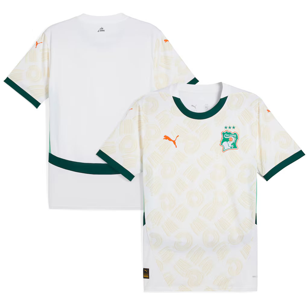 Ivory Coast National Team 2026 Pre-Match Jersey - White
