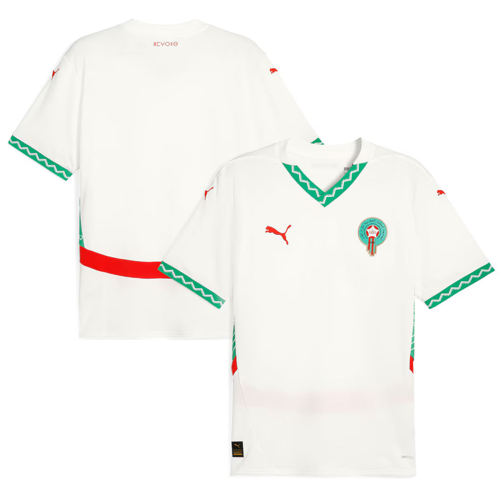 Morocco National Team 2026 Away Jersey - White