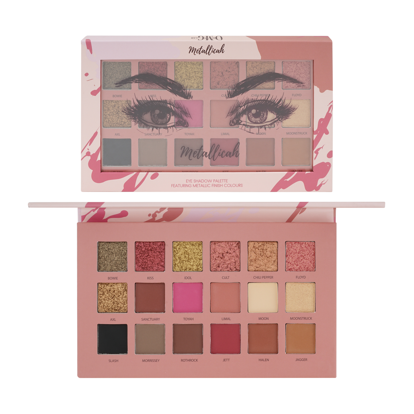 METALLICAH Eye Shadow Palette