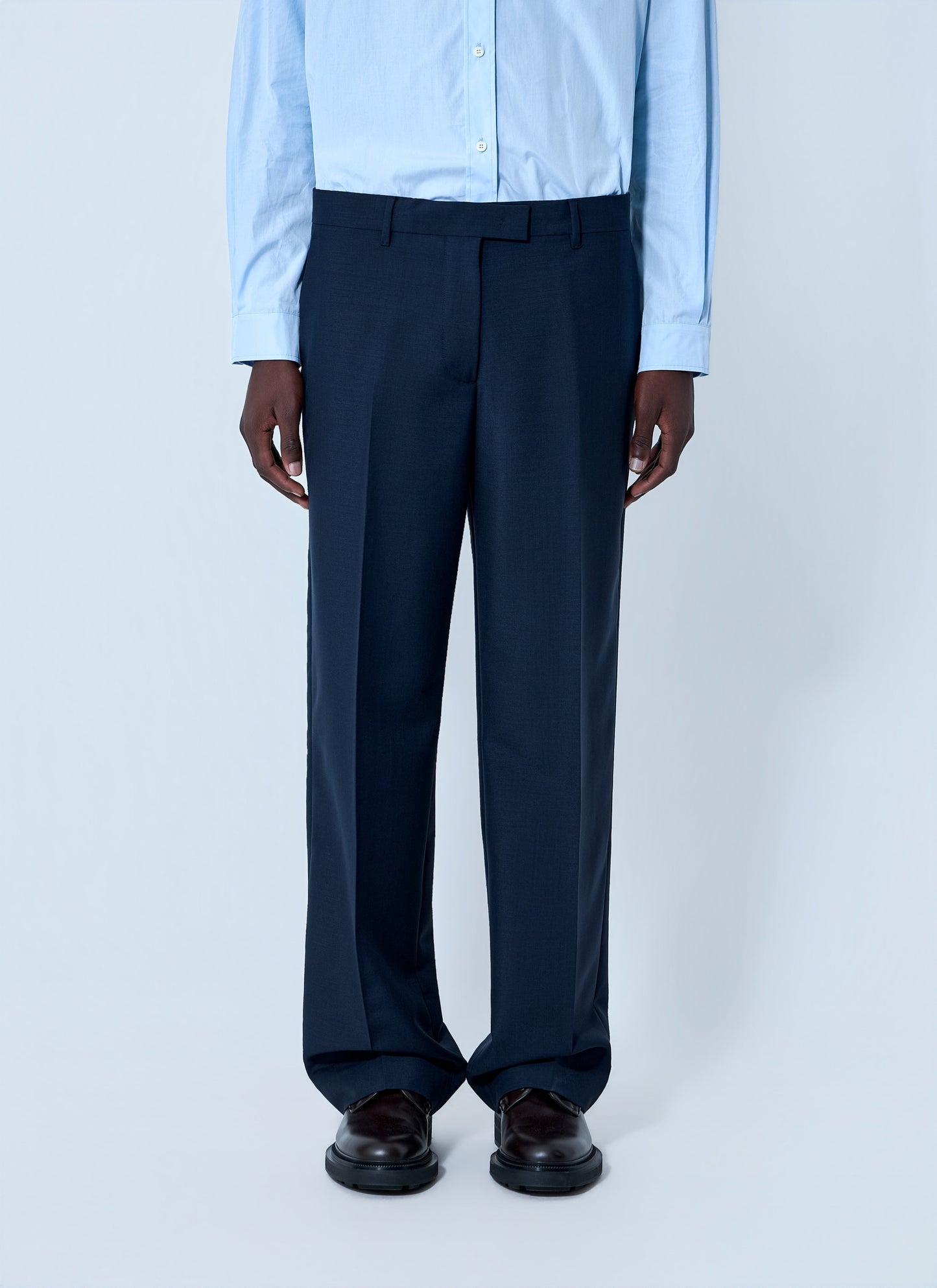 Miu Miu Men Tailored Wool Trousers