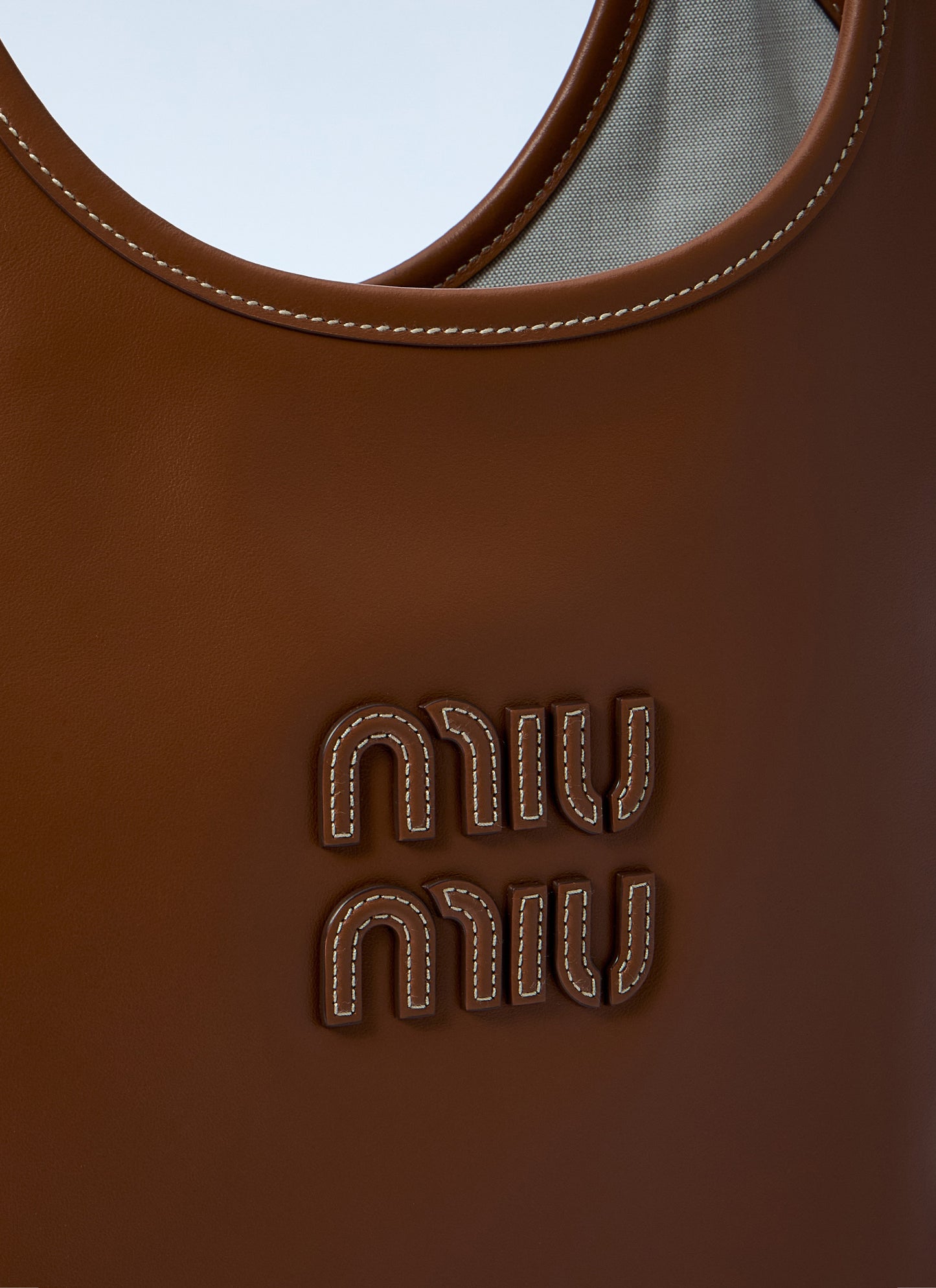 Miu Miu Women Ivy Leather Shoulder Bag