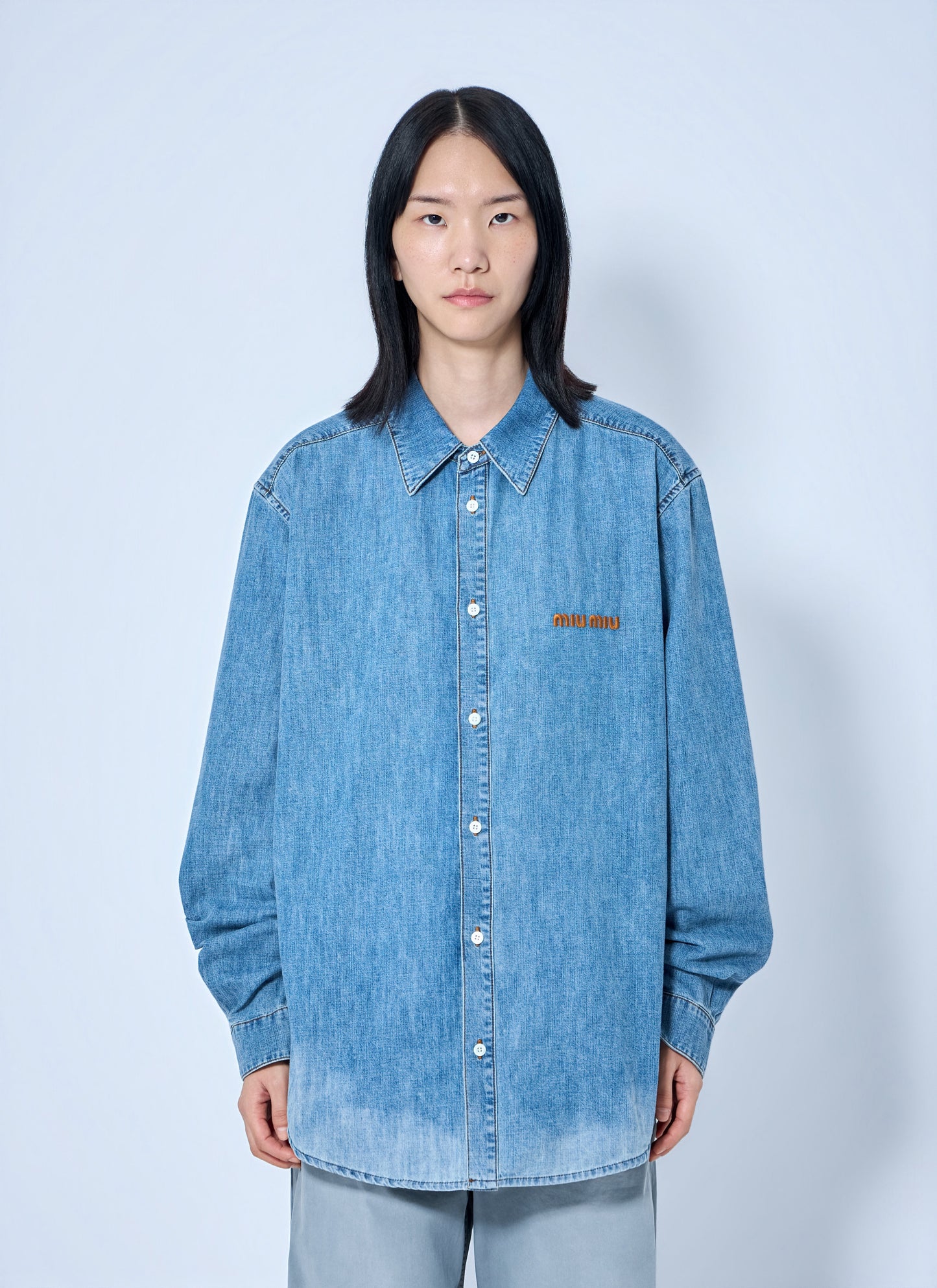Miu Miu Men Chambray Shirt