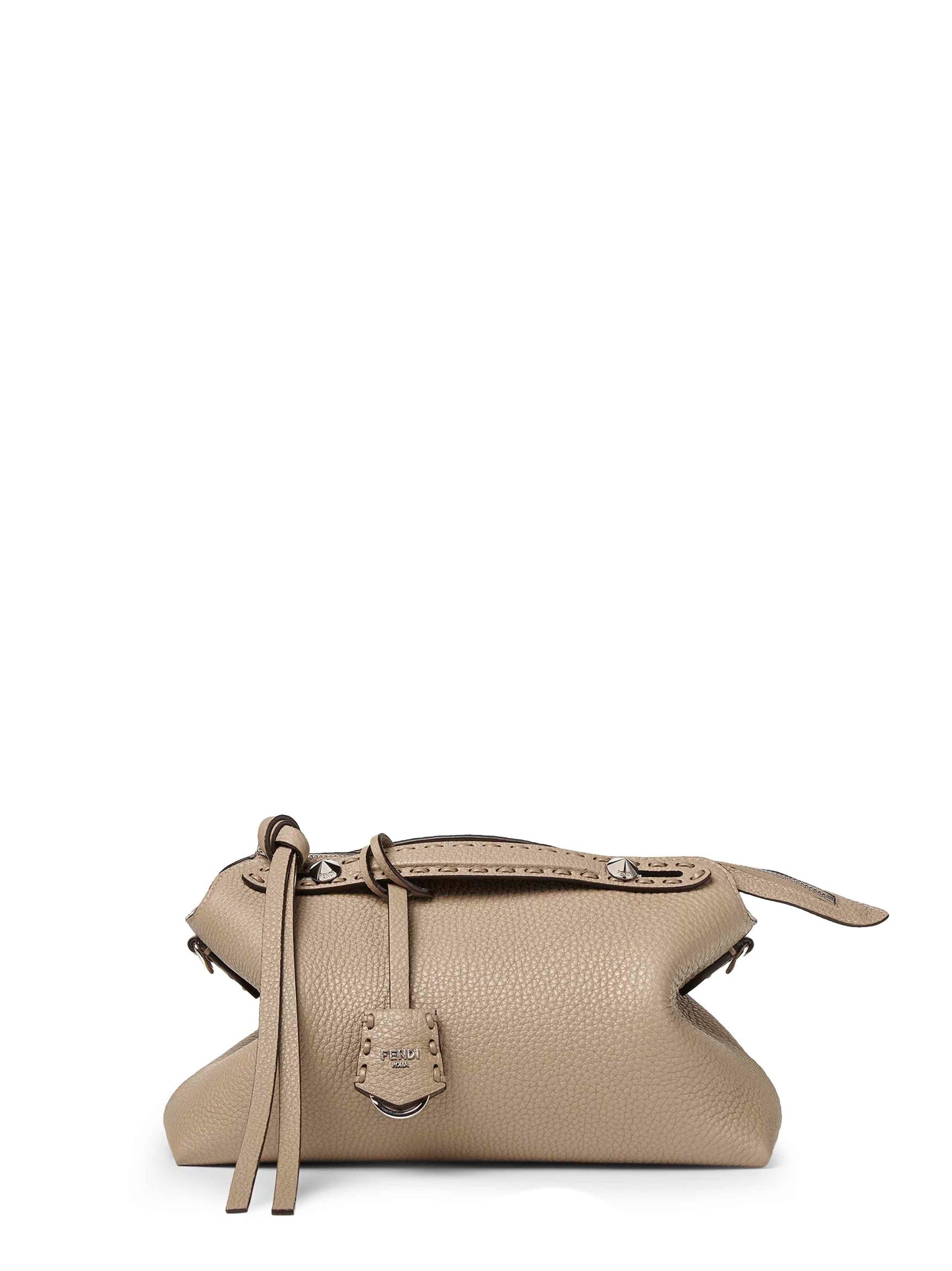 Fendi Women Dove Grey By The Way Selleria Medium Bag