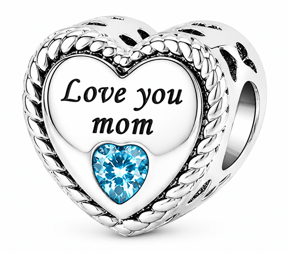 Personalized Photo & Engraved Heart Charm
