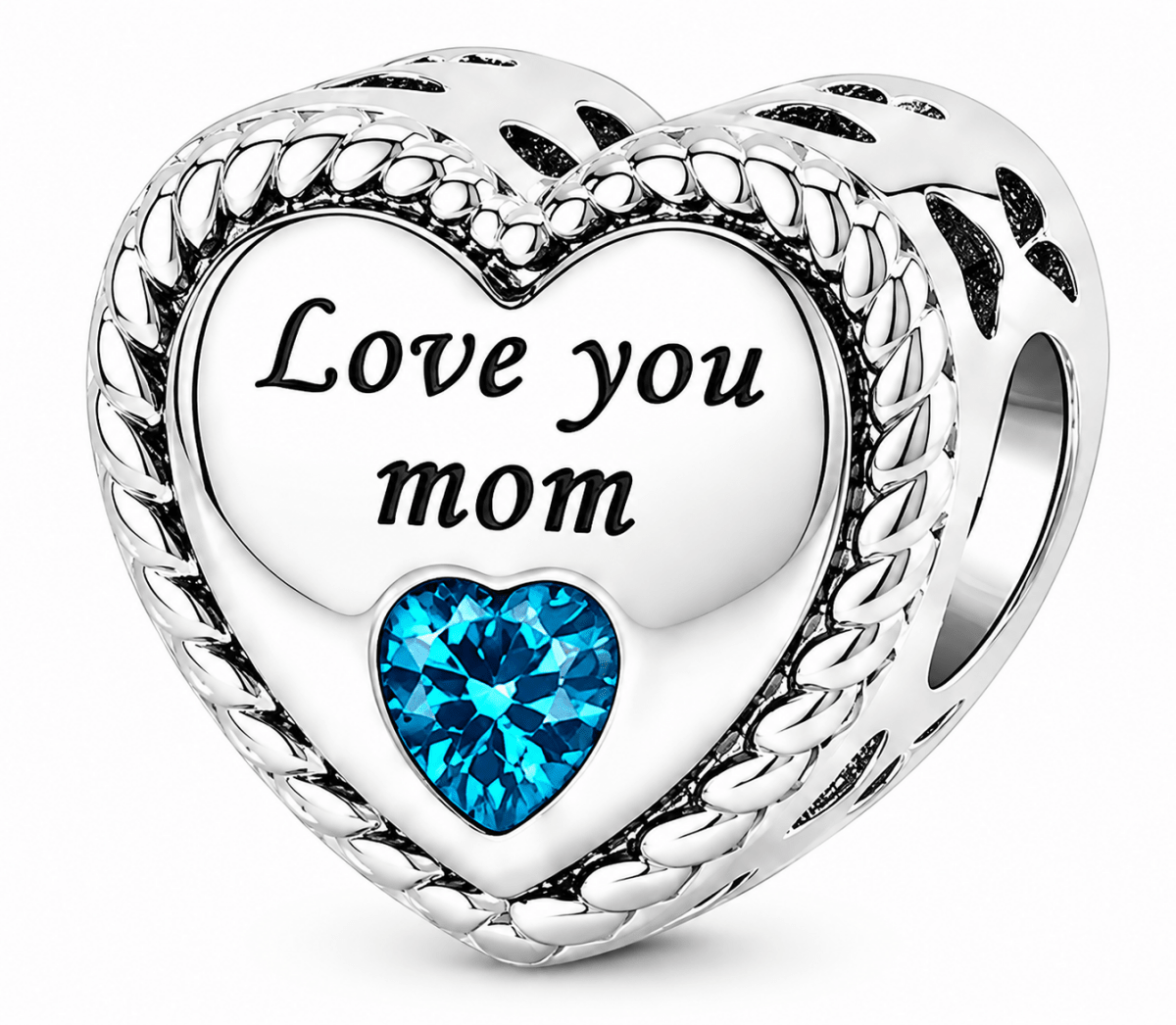 Personalized Photo & Engraved Heart Charm
