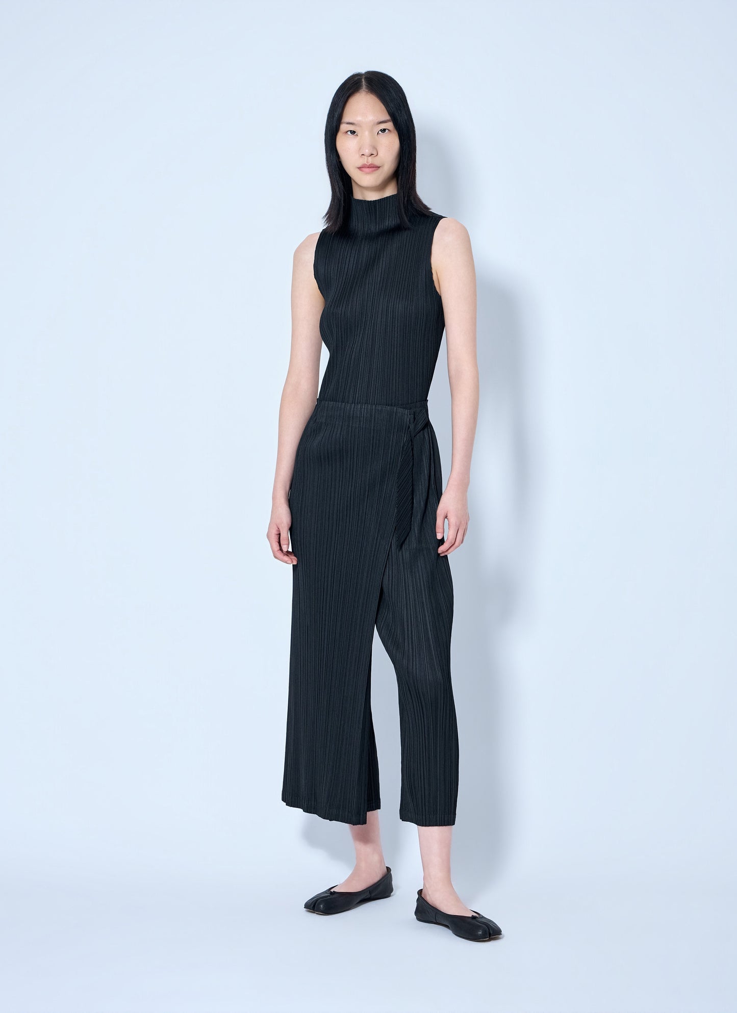 Pleats Please Issey Miyake Women Pleated Wrap Skirt