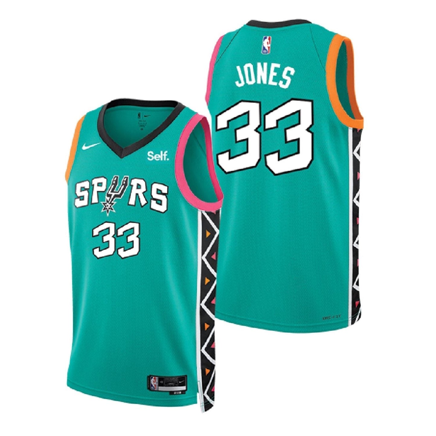 Tre Jones San Antonio Spurs 33 Jersey