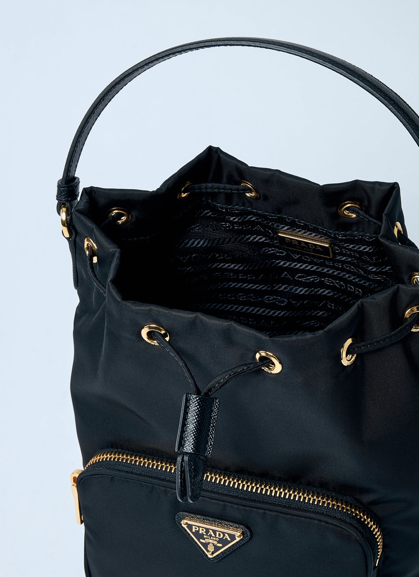 Prada Women Re-Nylon Bucket Bag