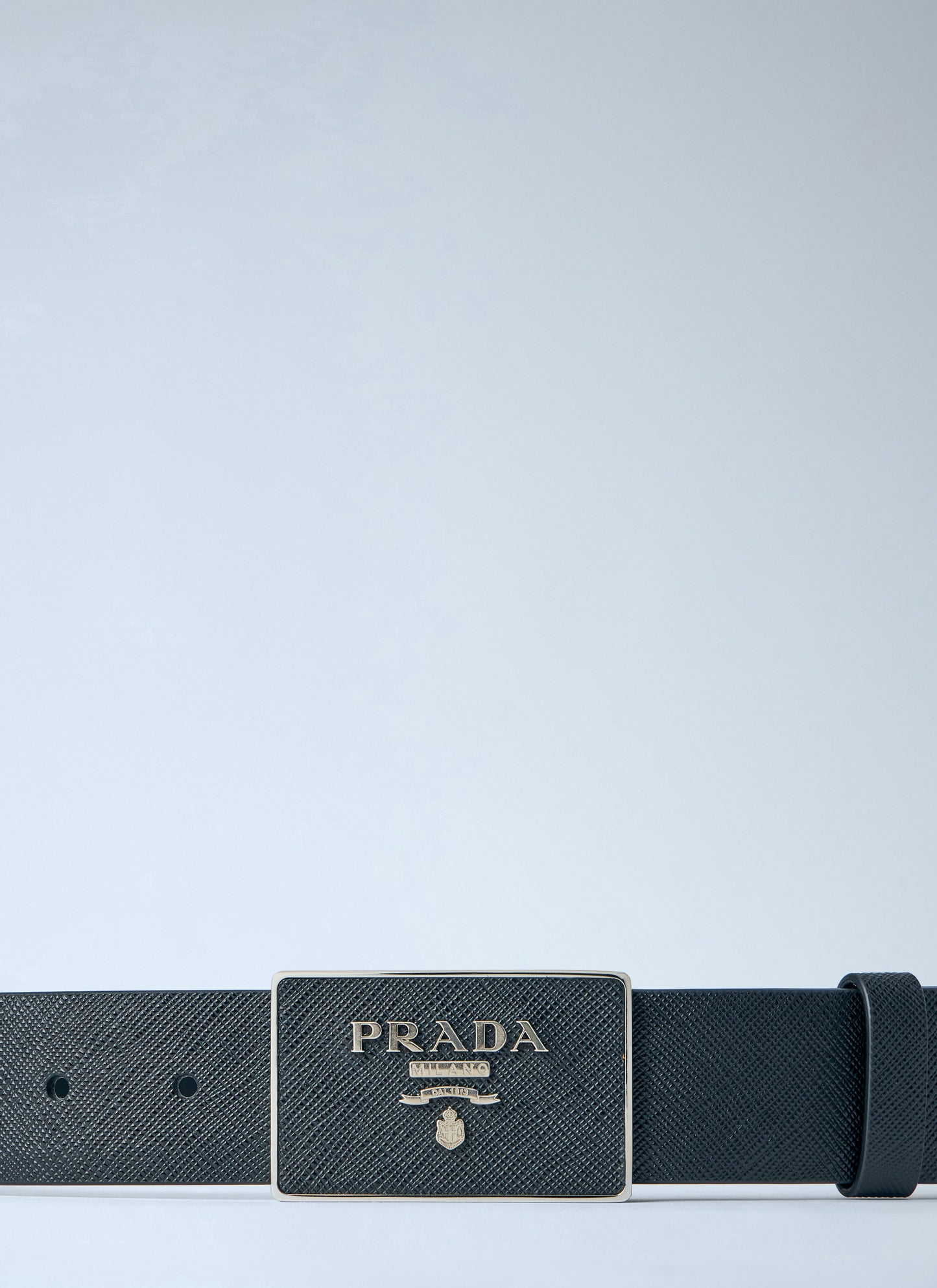 Prada Men Saffiano Leather Belt