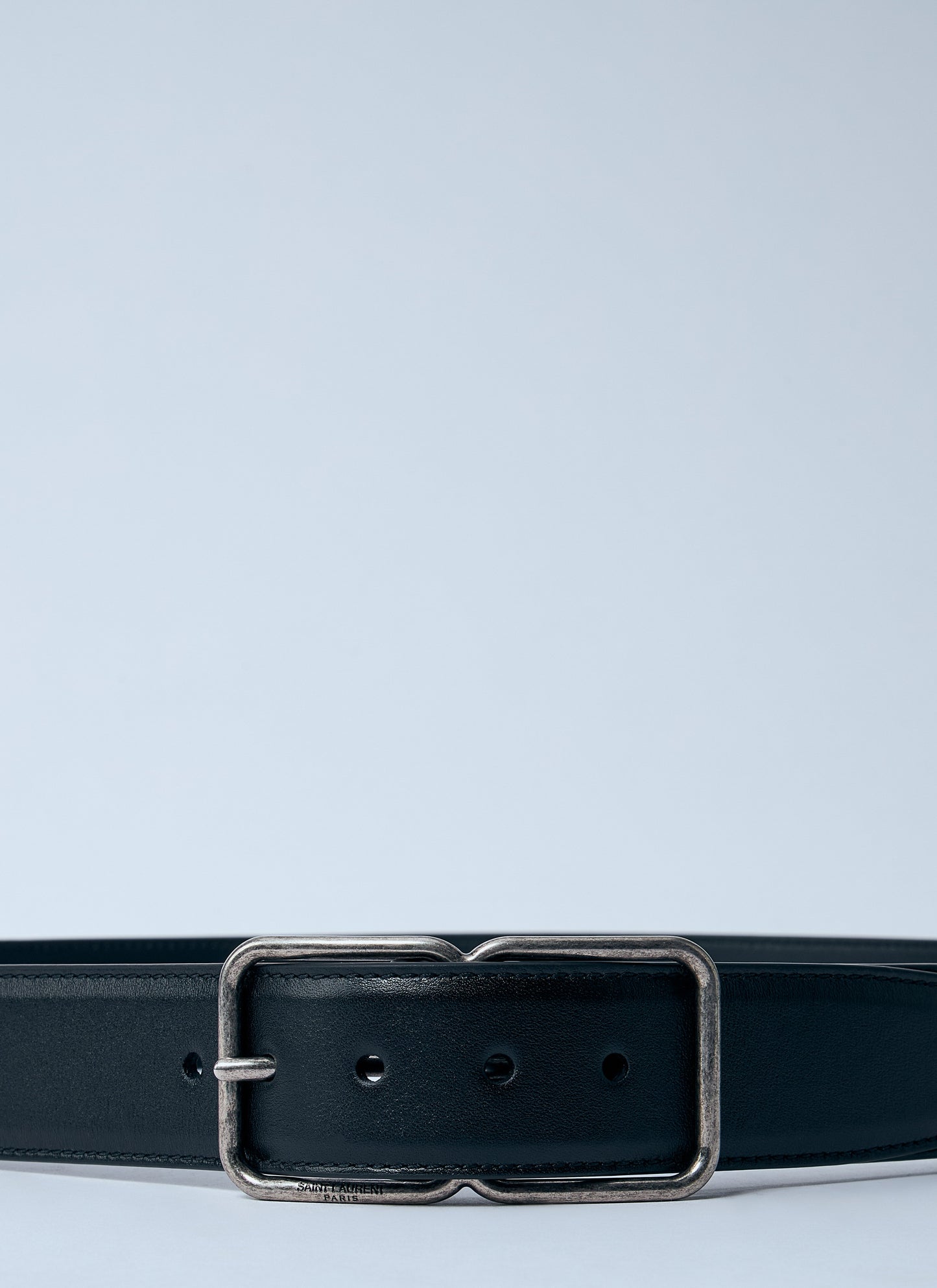 Saint Laurent Men Double Frame Belt
