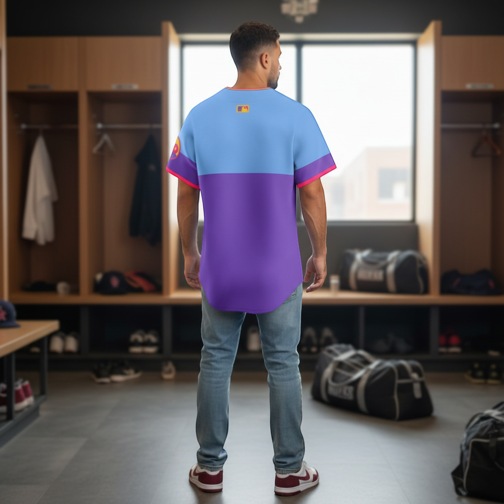 Colorado Rockies 2025-26 City Connect Limited Jersey - Purple/Light Blue