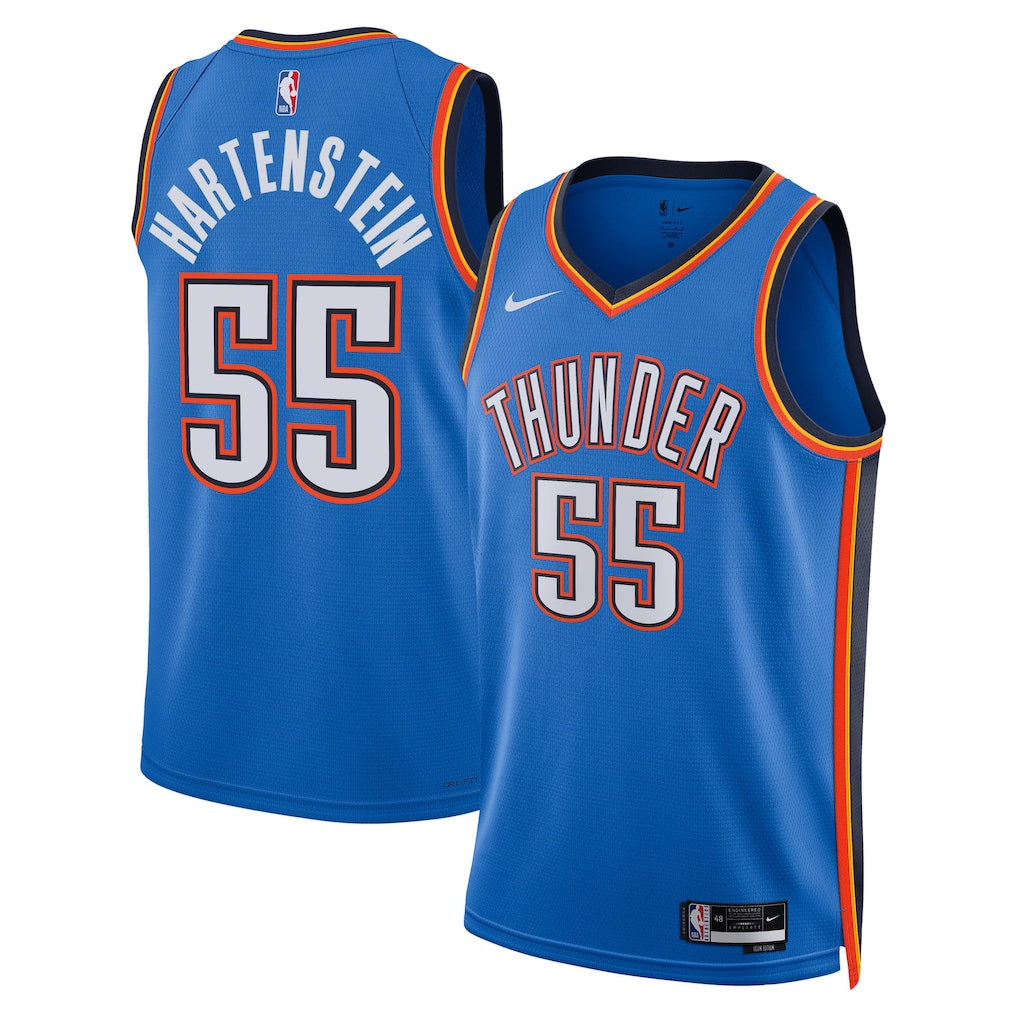 Isaiah Hartenstein Oklahoma City Thunder Swingman Player Jersey - Icon Edition - Blue