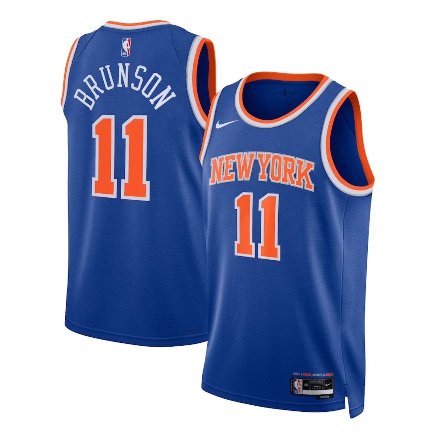 Jalen Brunson New York Knicks 11 Jersey