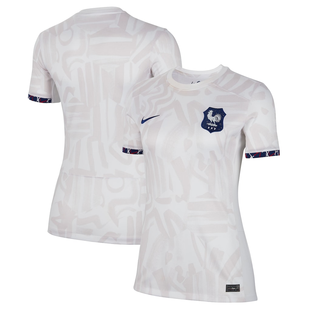 France Women's National Team Women's 2026 Away Stadium Jersey - White