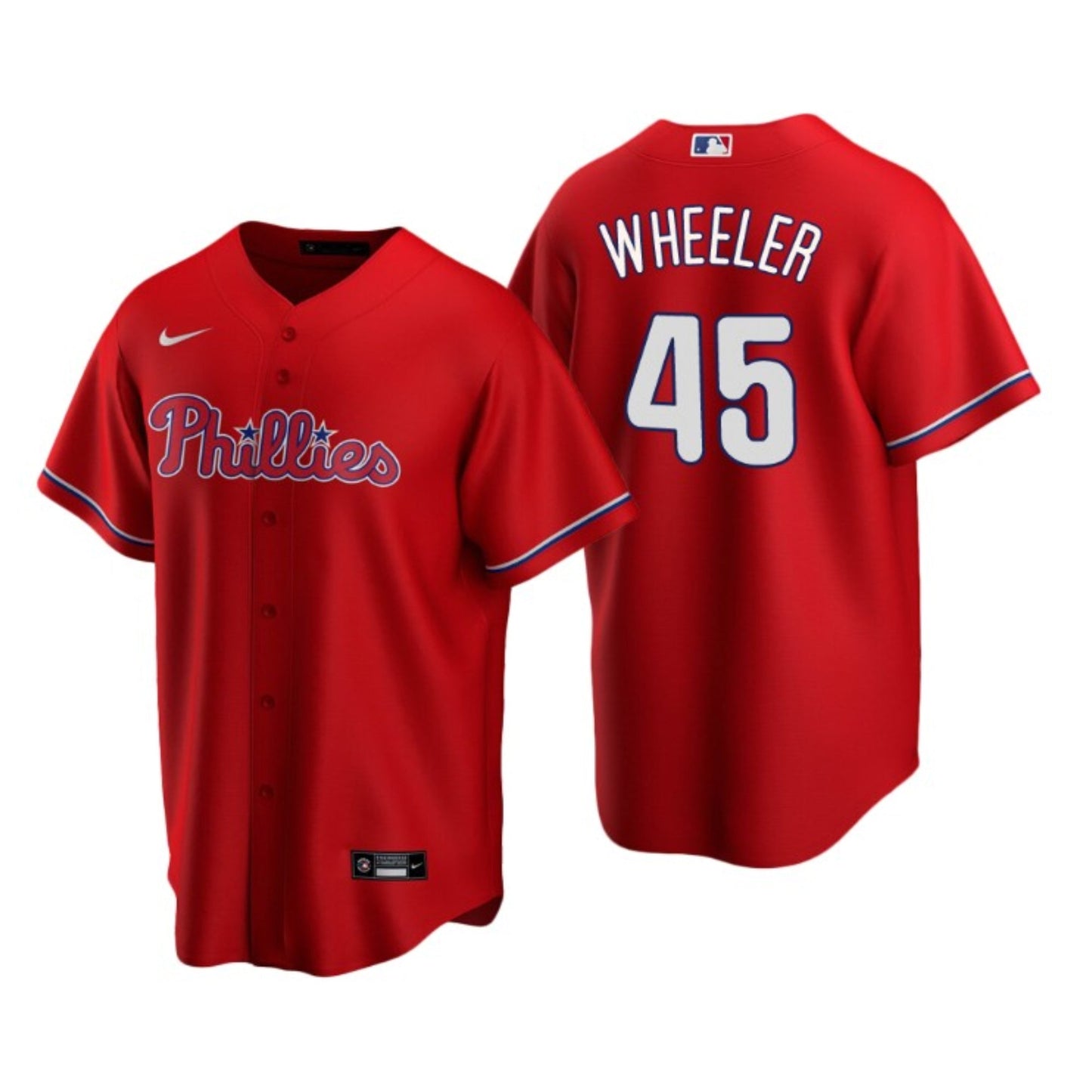 Philadelphia Phillies Zack Wheeler 45 Jersey